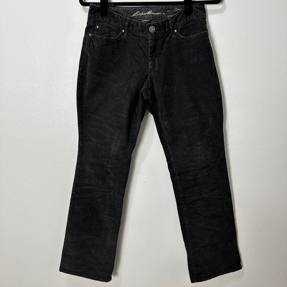 EDDIE Bauer Women’s Size US 2 Corduroy Pants Curvy Bootcut Jeans Low Rise Y2K - Picture 1 of 10